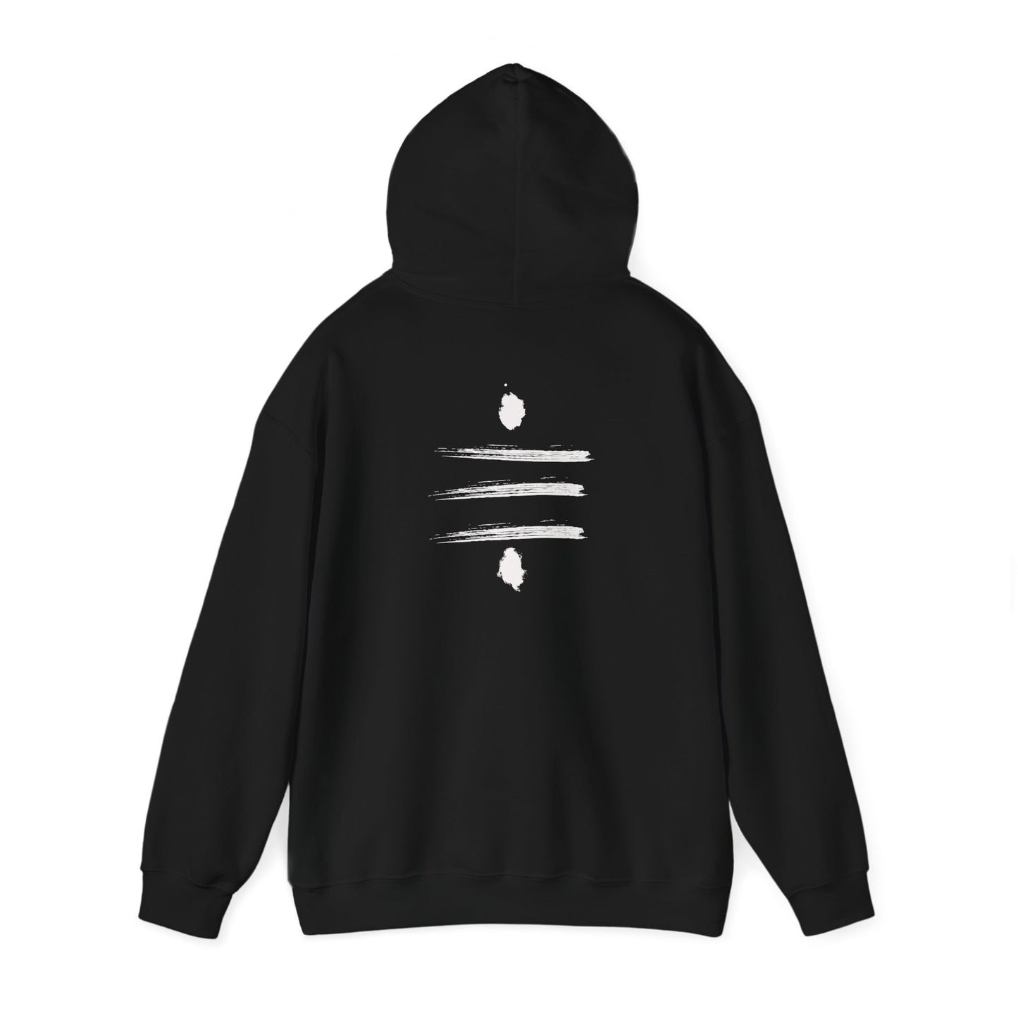 Satoshi Brushstroke Hooded Sweatshirt