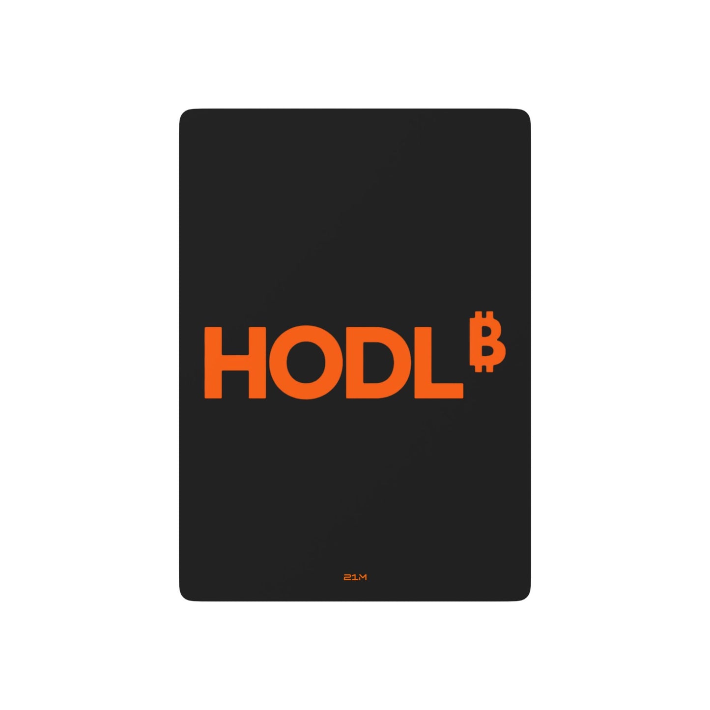 HODL Bitcoin Poker Cards