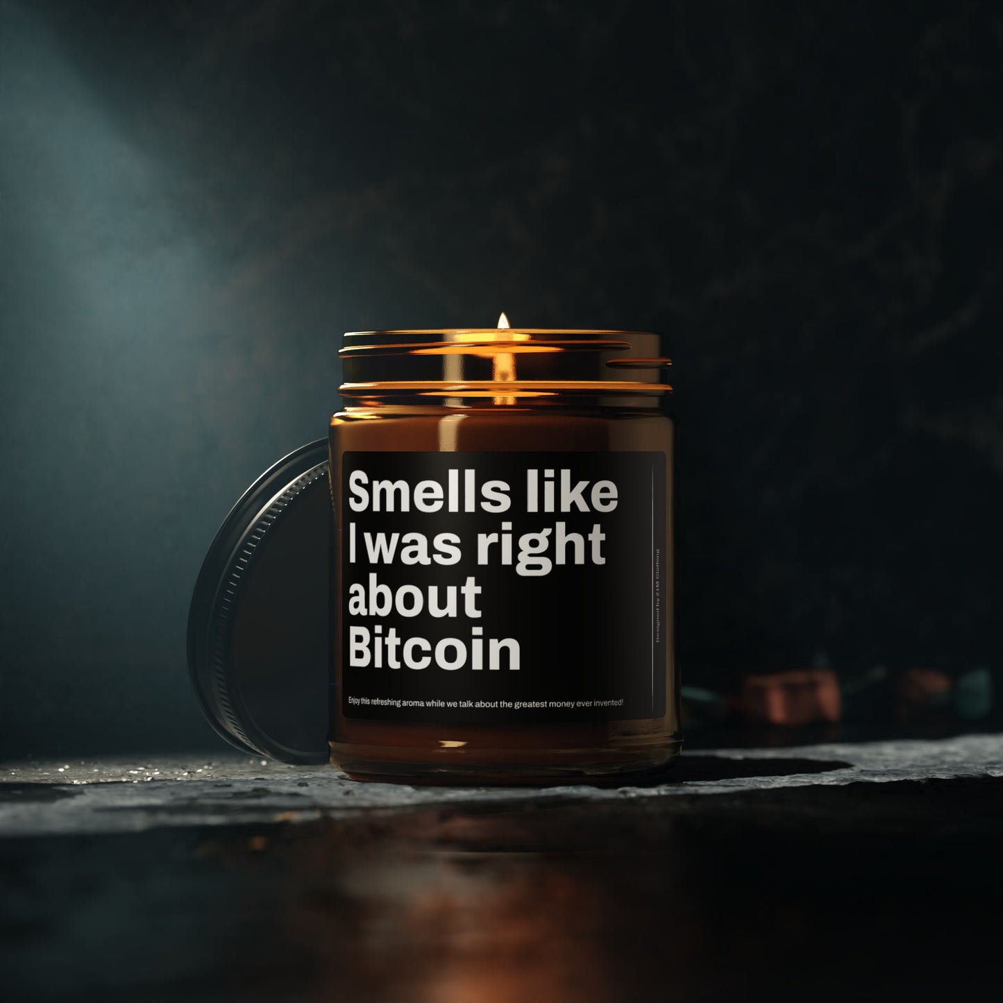 "It Smells Like I Was Right About Bitcoin" Candle