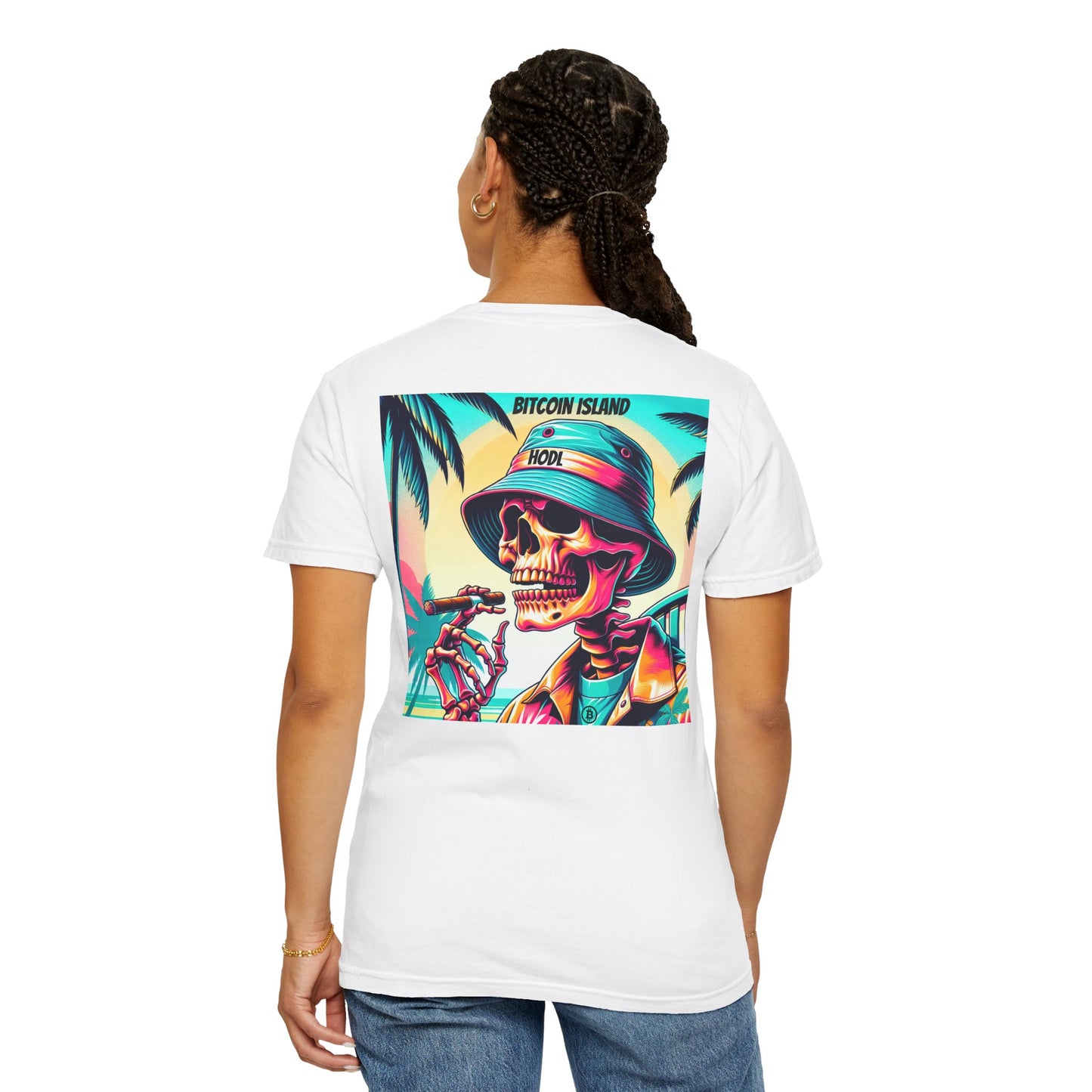 Bitcoin Island Skeleton Tee