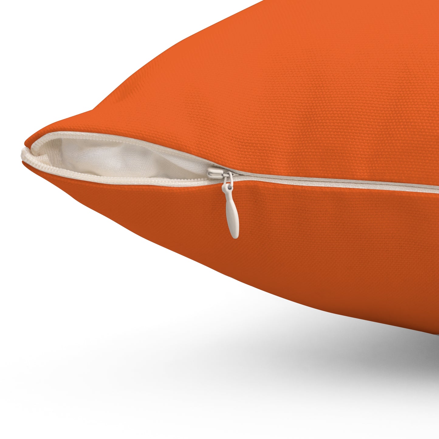 Bitcoin Circle Orange Pillow