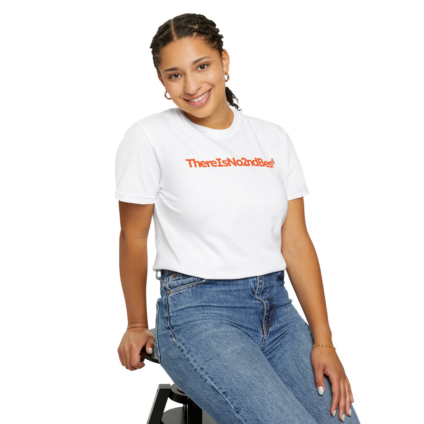 There Is No 2nd Best Bitcoin Orange Tee
