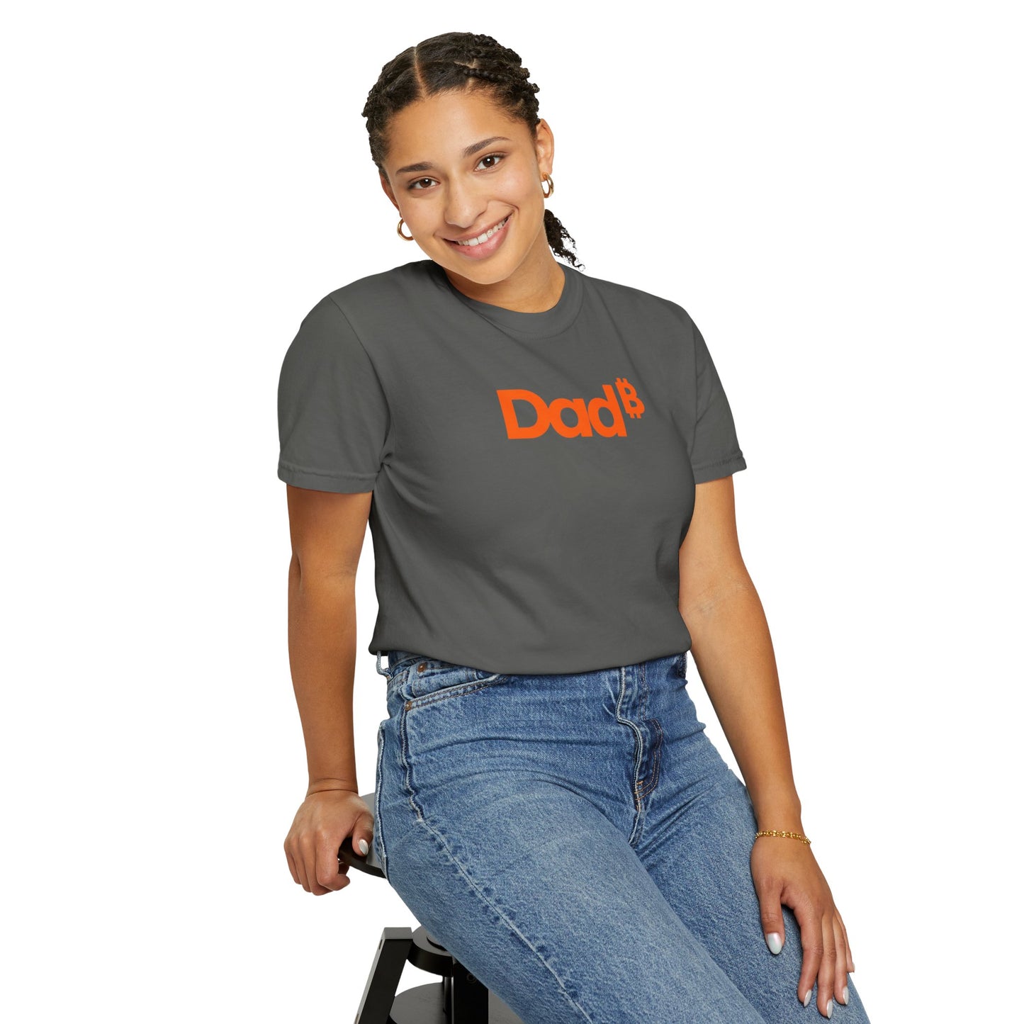 Bitcoin Dad Orange Tee