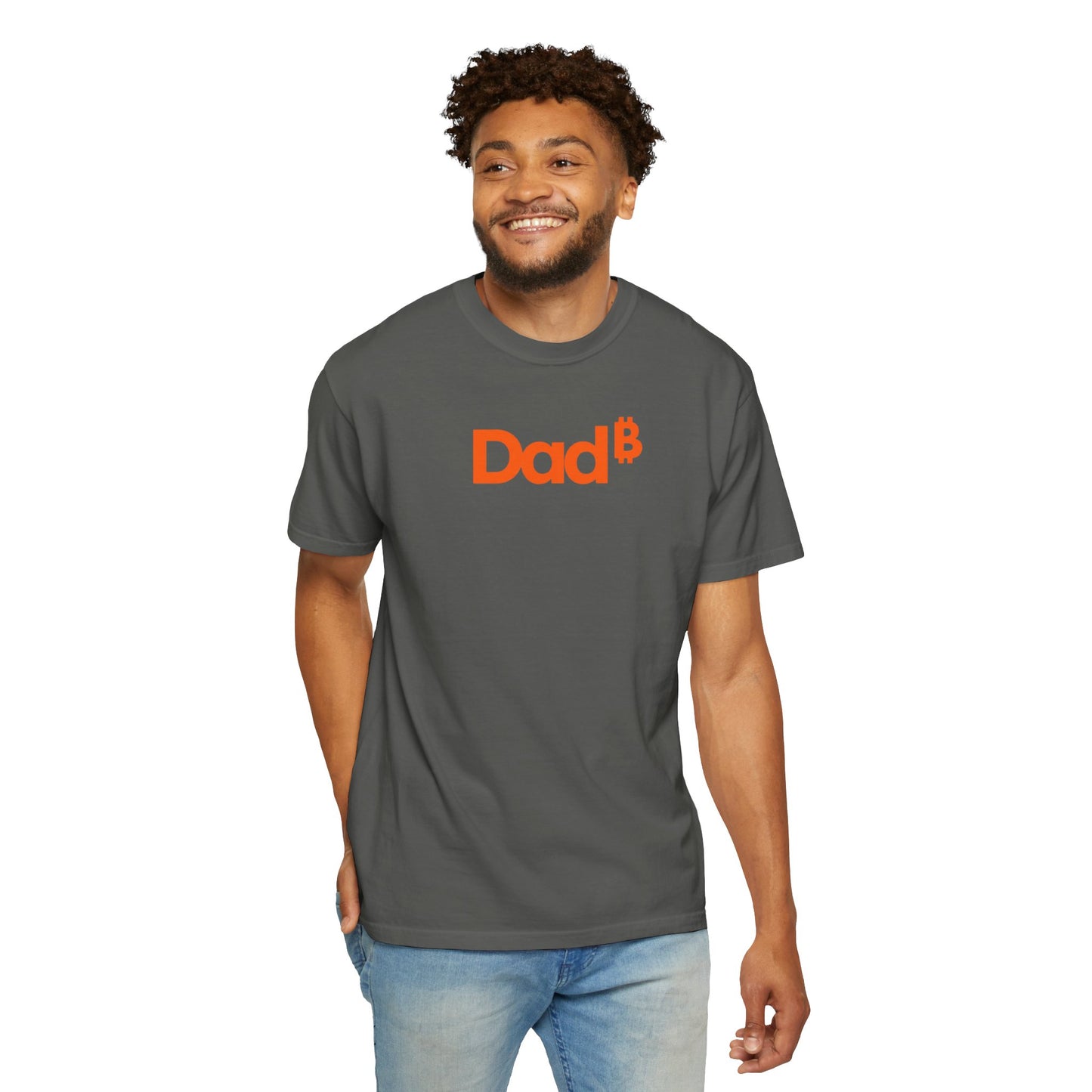Bitcoin Dad Orange Tee