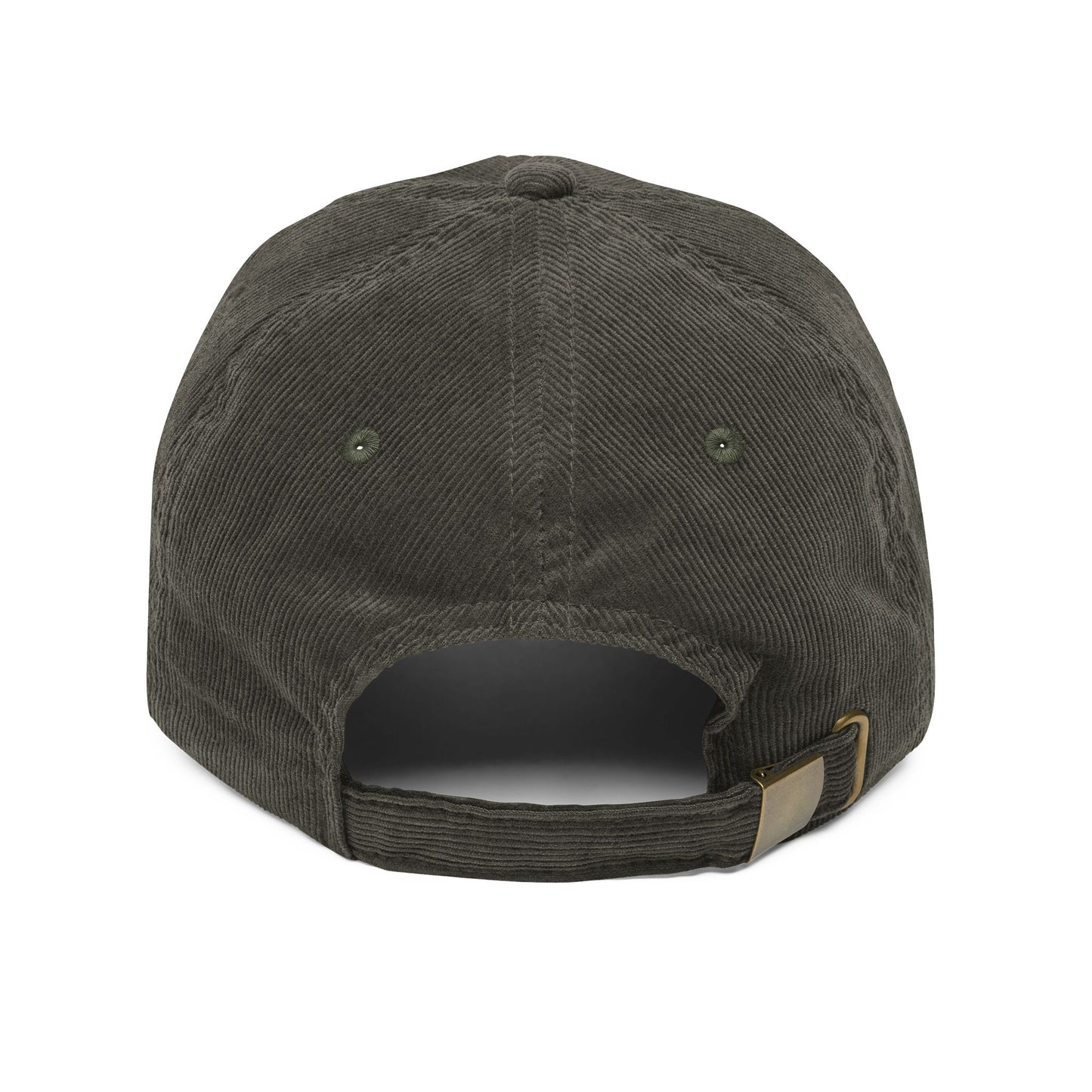 Vires In Numeris Embroidered Corduroy Cap
