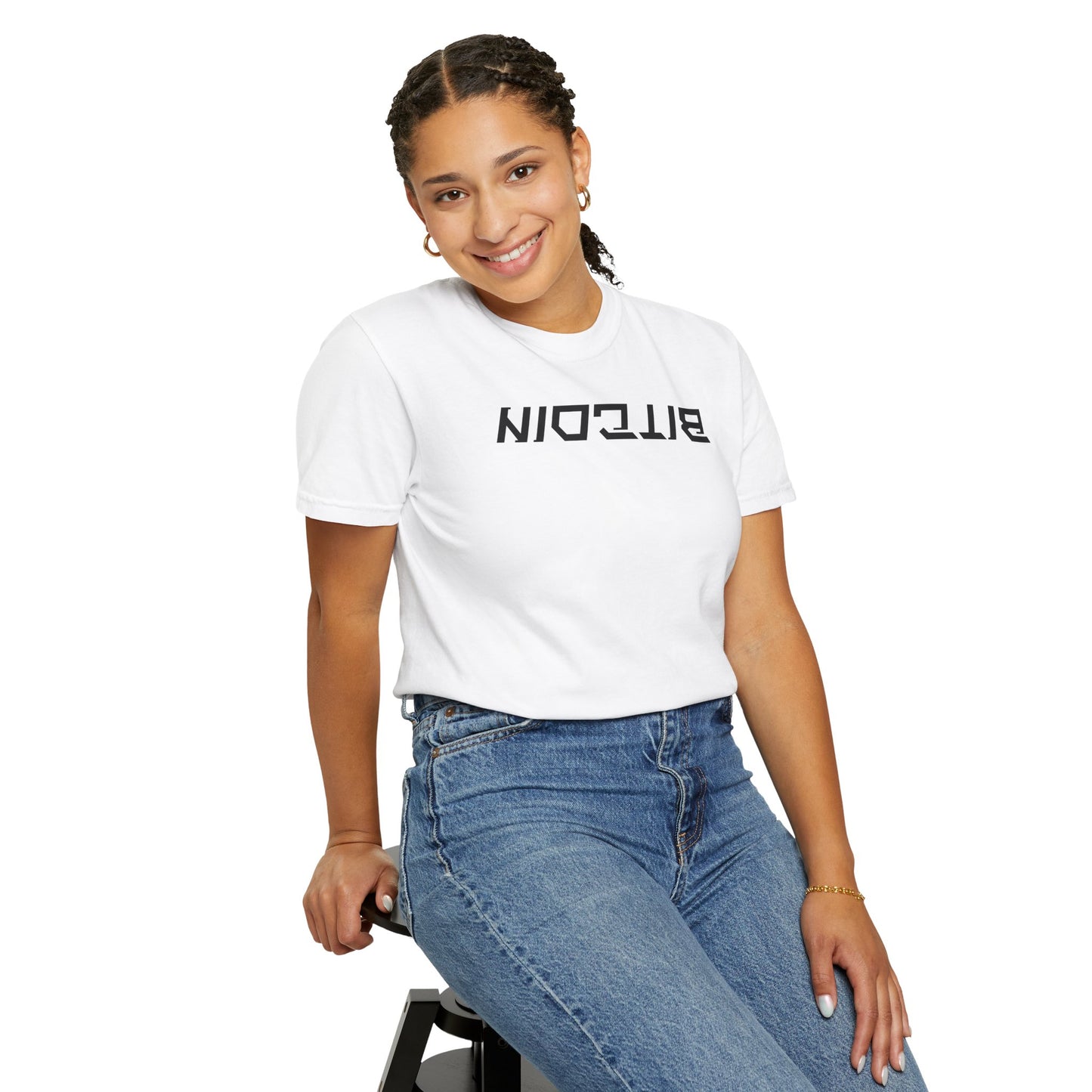 Inverse Bitcoin Tee Black