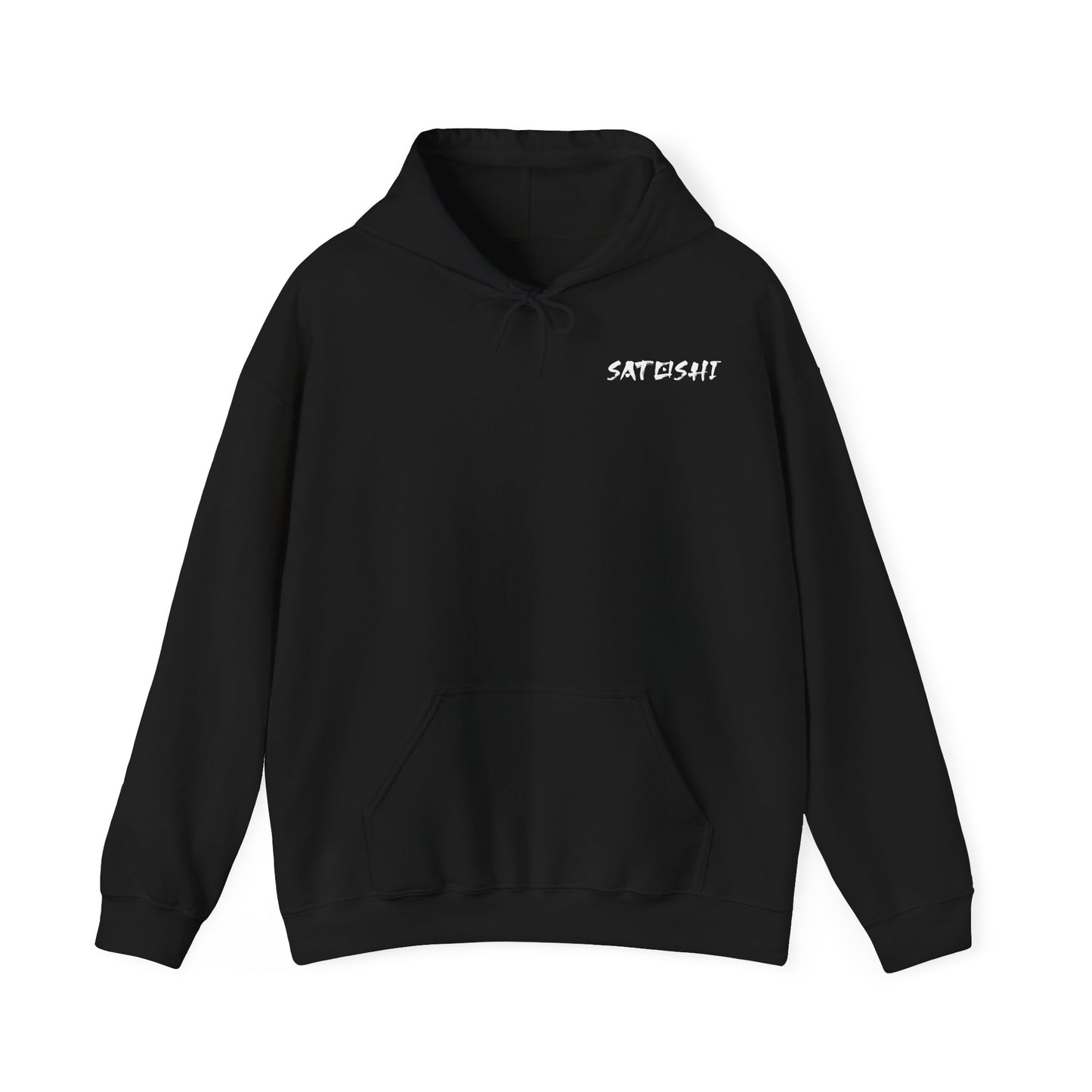 Satoshi Brushstroke Hooded Sweatshirt