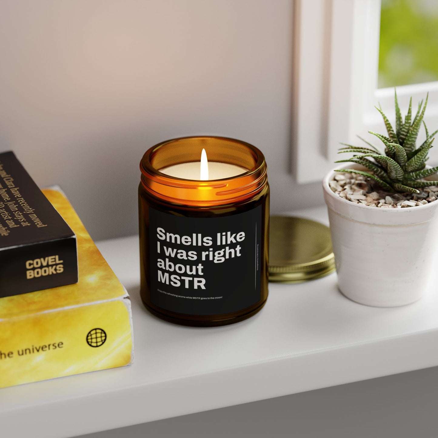 'Smells Like I was right about MSTR' Scented Candle,
