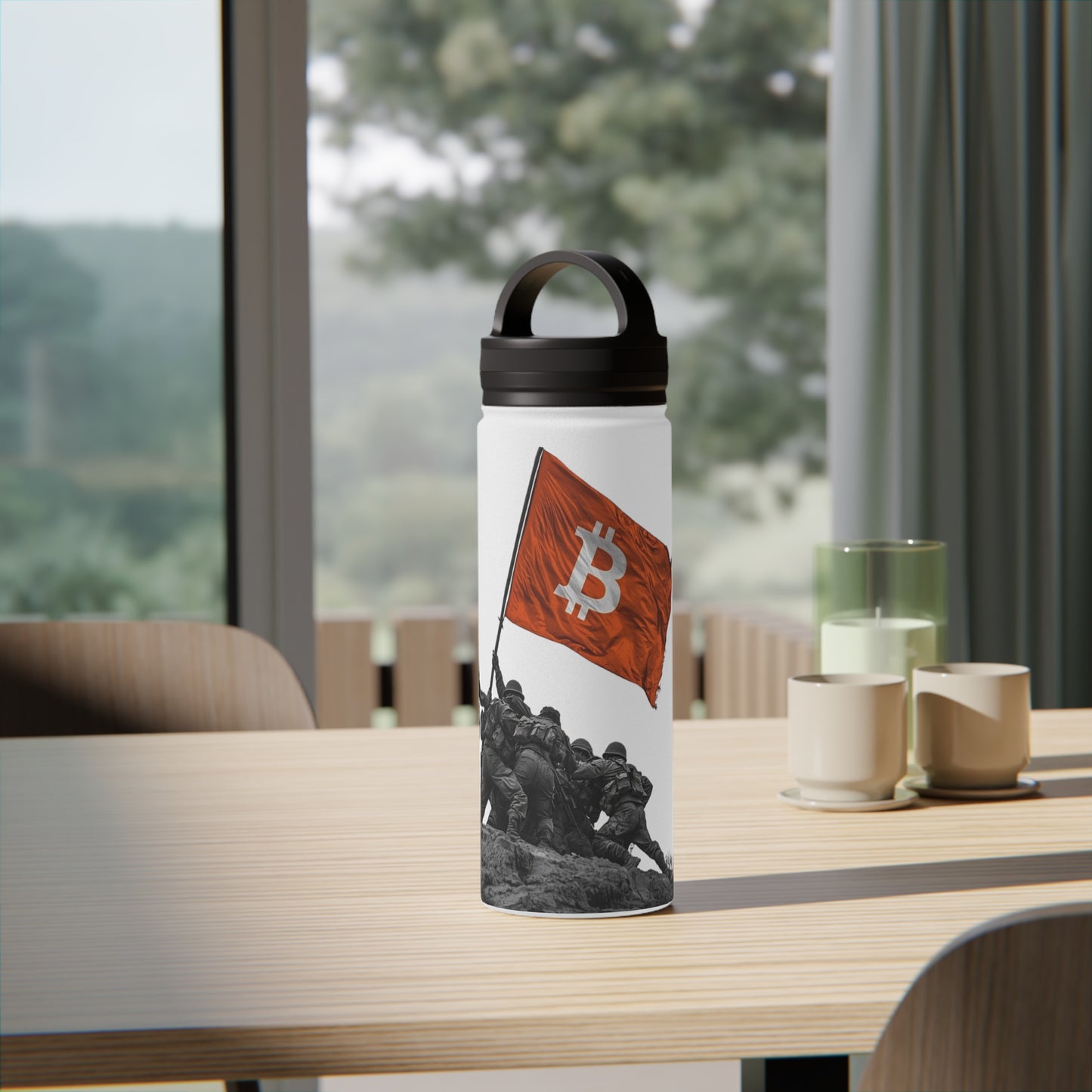 Bitcoin Army Stainless Steel Water Bottle