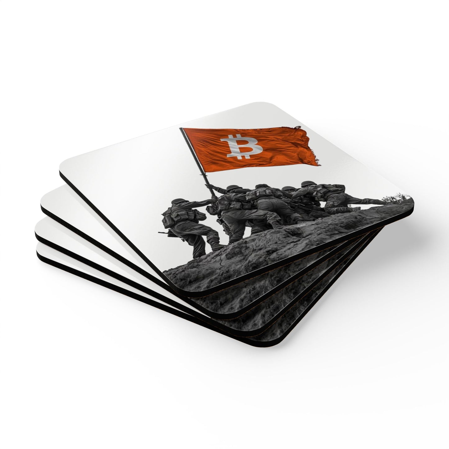 Coaster Set - Bitcoin Army Coaster