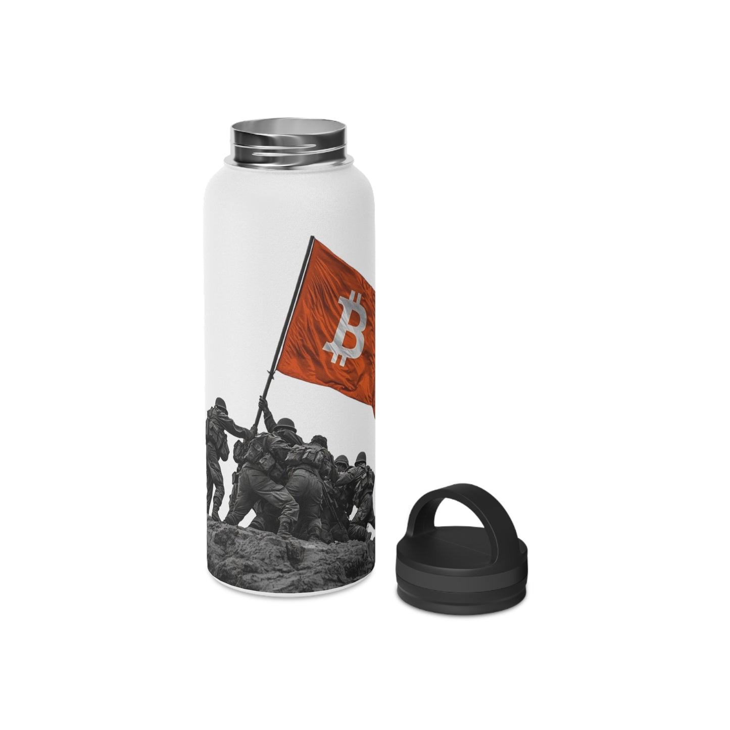 Bitcoin Army Stainless Steel Water Bottle