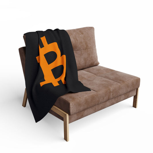 Bitcoin Fleece Blanket