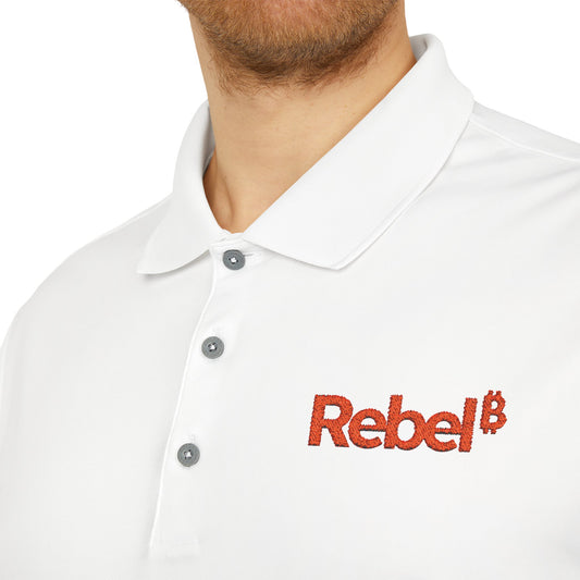 Bitcoin Rebel Performance Polo