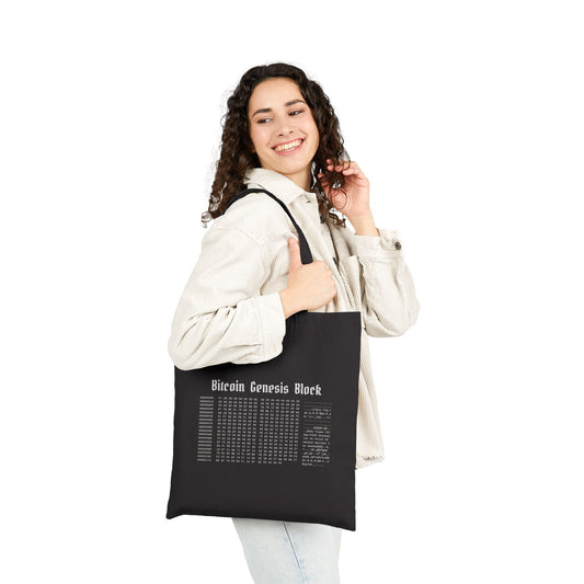 Bitcoin Genesis Block Tote Bag