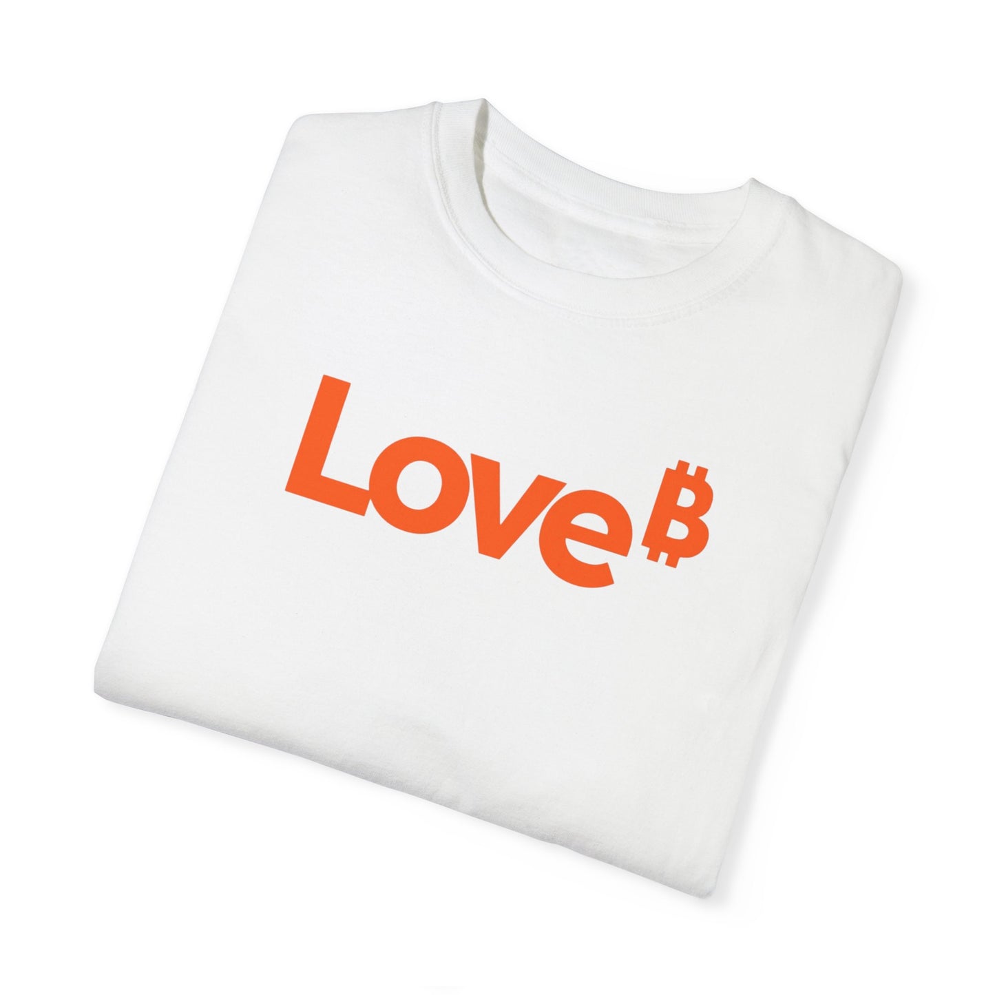 LOVE Bitcoin Orange Tee