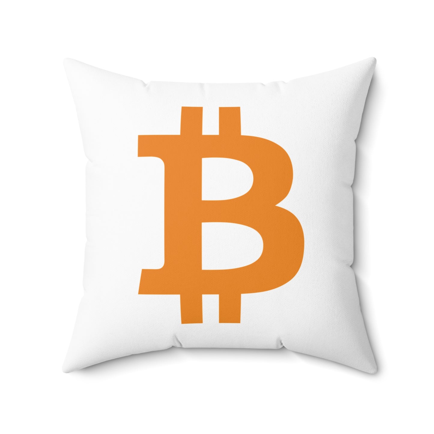 Bitcoin Square Pillow