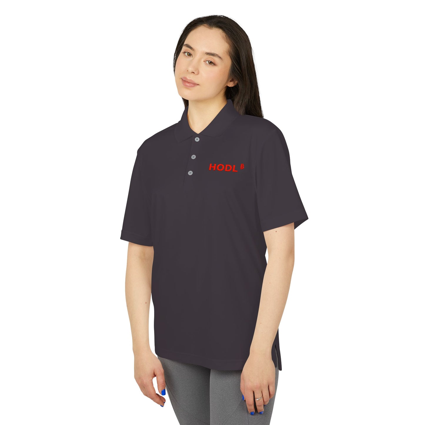 HODL Bitcoin Performance Polo