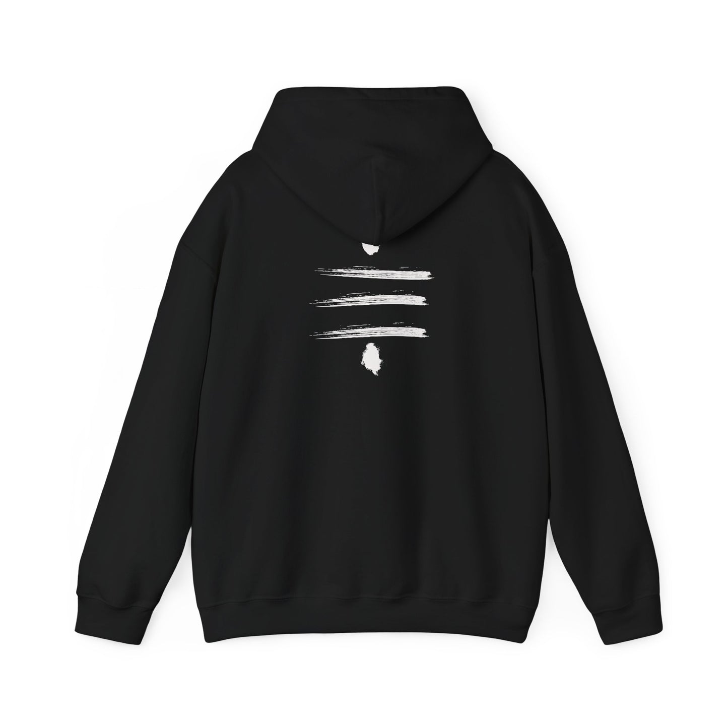 Satoshi Brushstroke Hooded Sweatshirt