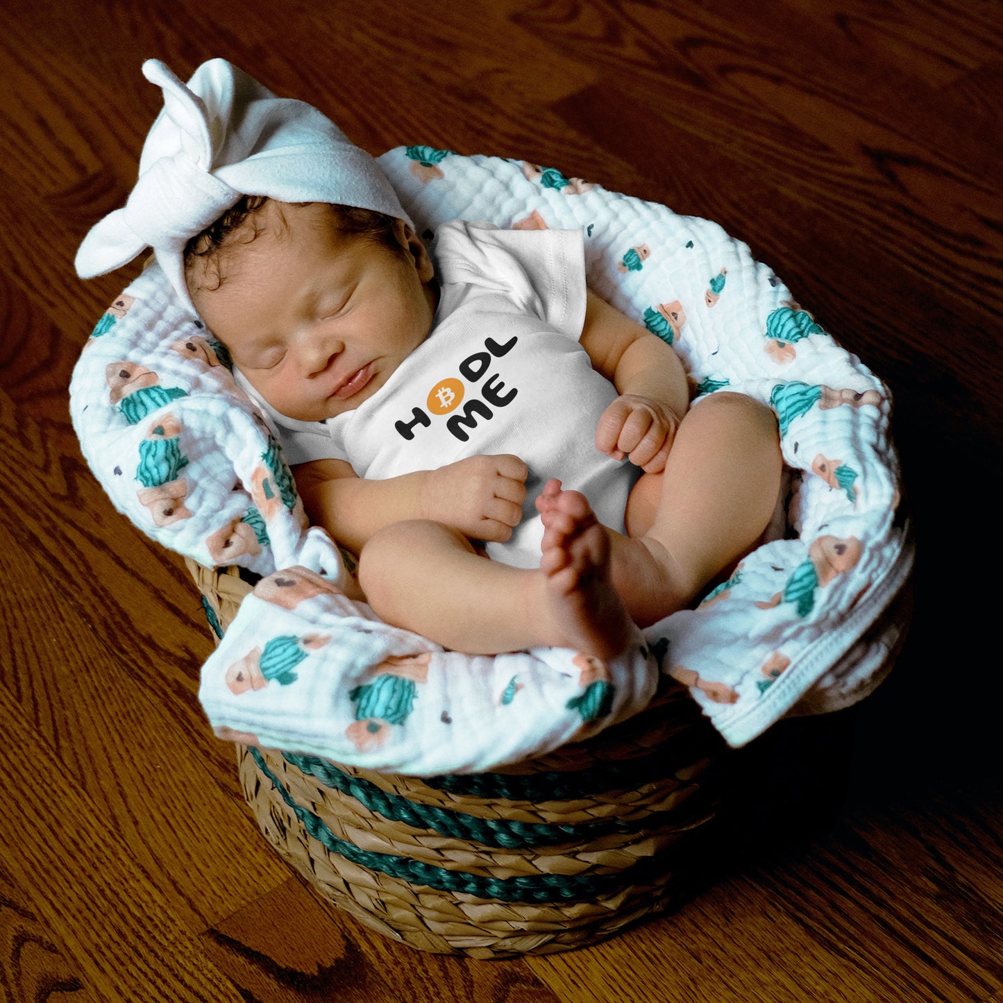 Bitcoin Baby Onesie 'HODL ME'