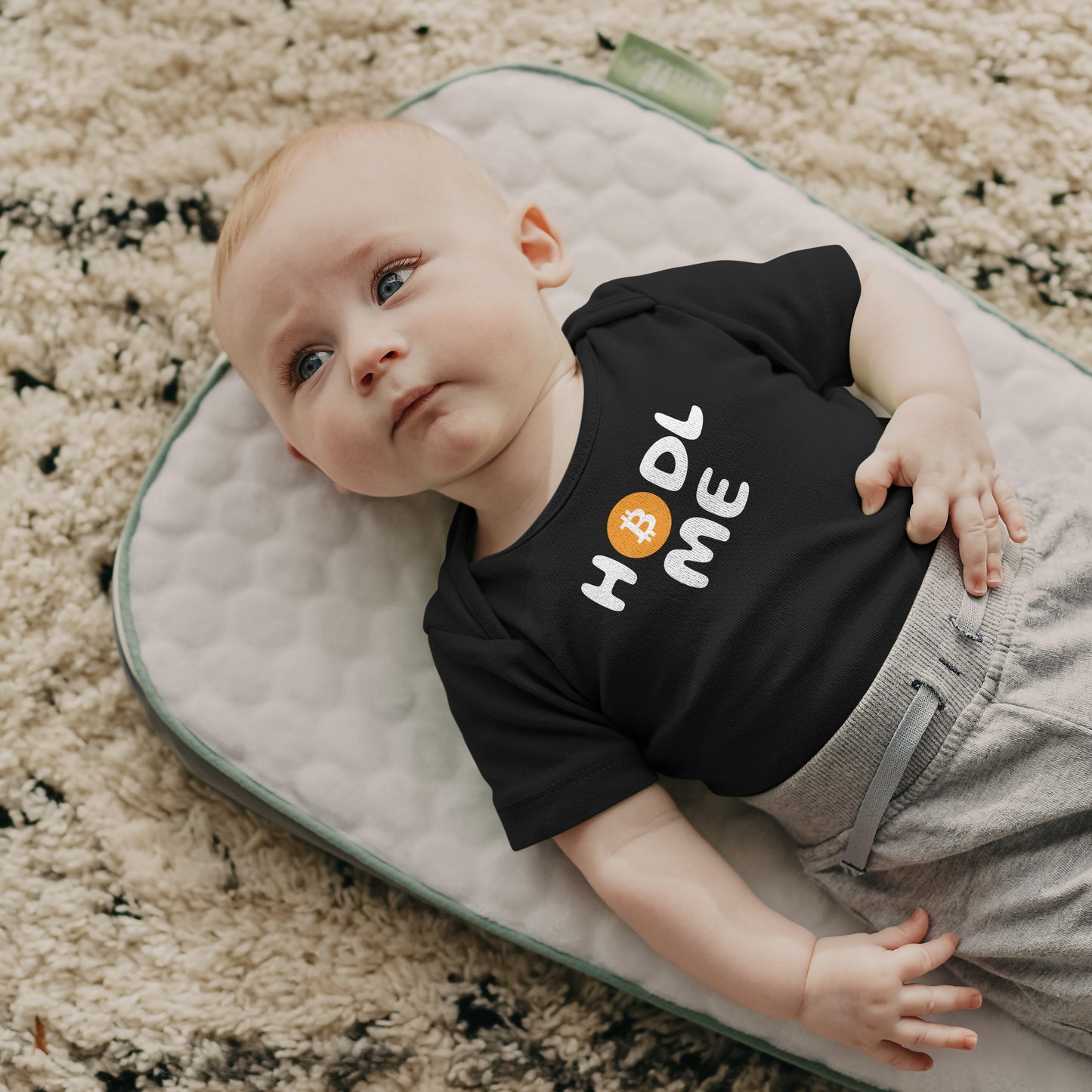 Bitcoin Baby Onesie 'HODL ME'