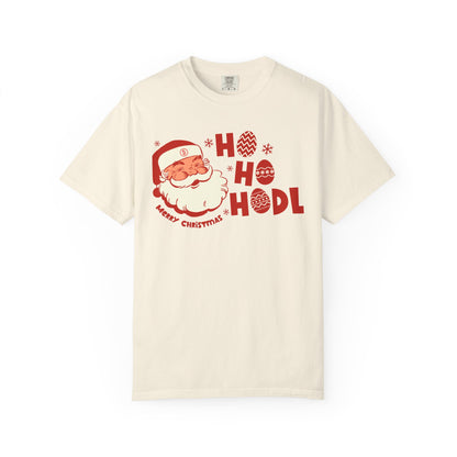 HO HO HODL Bitcoin Santa T-shirt