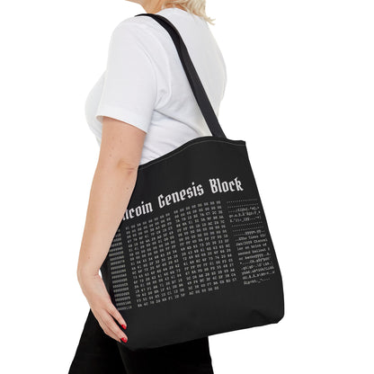 Bitcoin Genesis Block Tote Bag