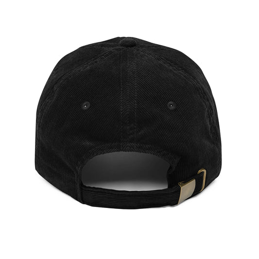 Vires In Numeris Embroidered Corduroy Cap