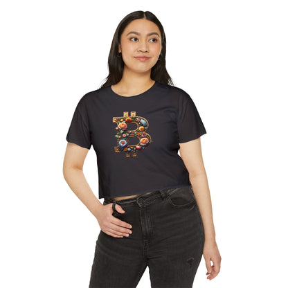 BTC Floral Logo Women's Crop Top