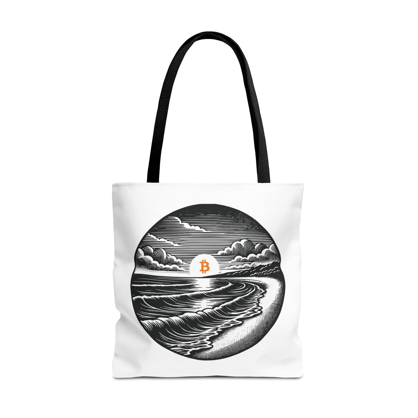 Bitcoin Island Durable Canvas Bag