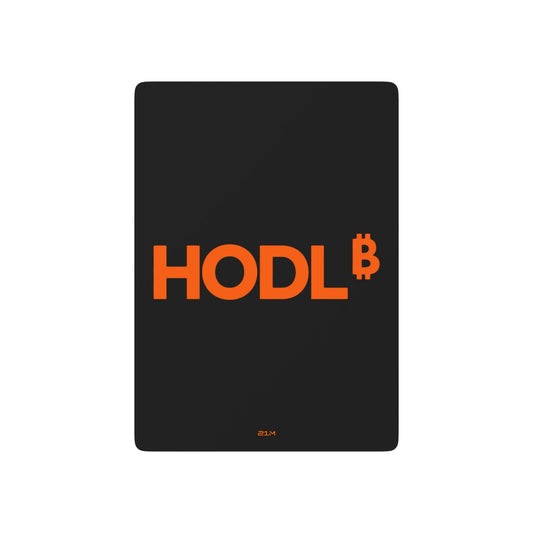 HODL Bitcoin Poker Cards