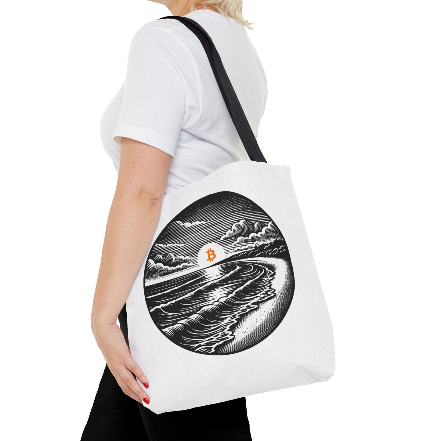 Bitcoin Island Durable Canvas Bag