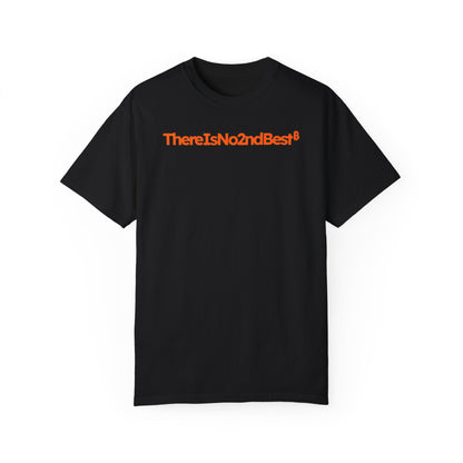 There Is No 2nd Best Bitcoin Orange Tee