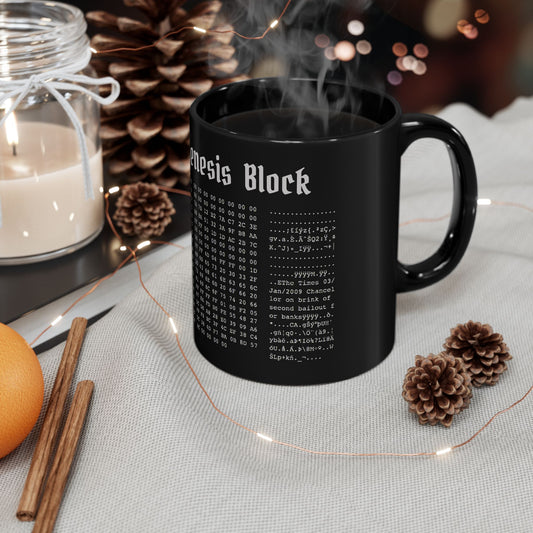 Bitcoin Genesis Block Mug