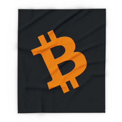 Bitcoin Fleece Blanket