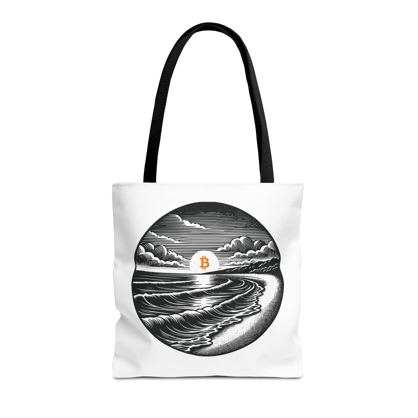 Bitcoin Island Durable Canvas Bag