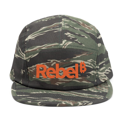 Rebel Bitcoin Cap Orange