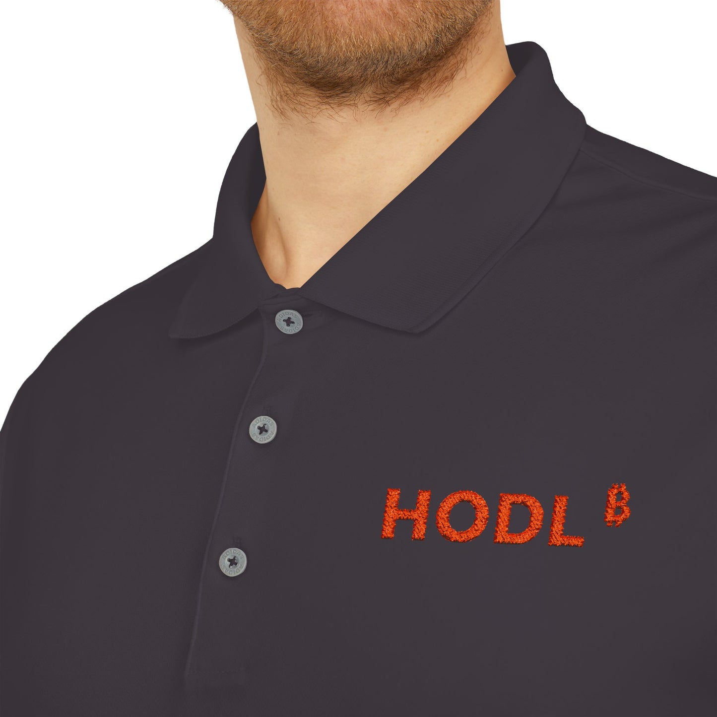 HODL Bitcoin Performance Polo