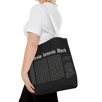 Bitcoin Genesis Block Tote Bag