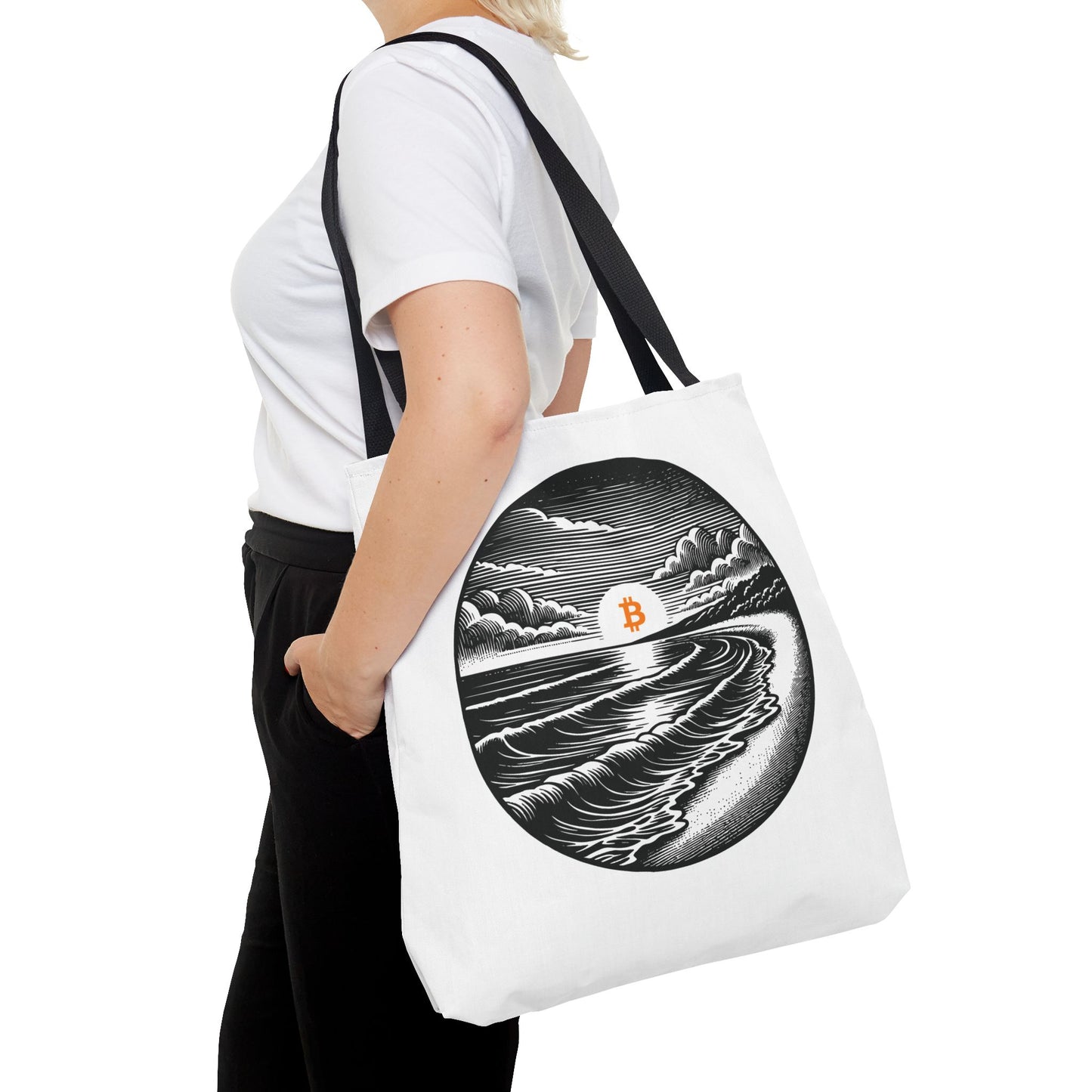 Bitcoin Island Durable Canvas Bag