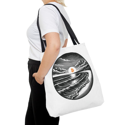 Bitcoin Island Durable Canvas Bag