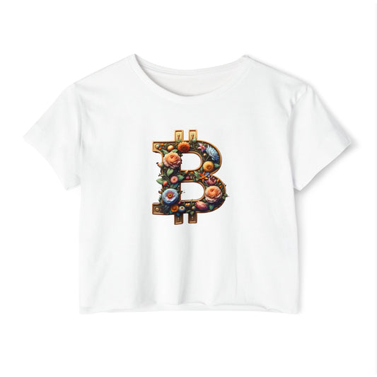 BTC Floral Logo Women's Crop Top