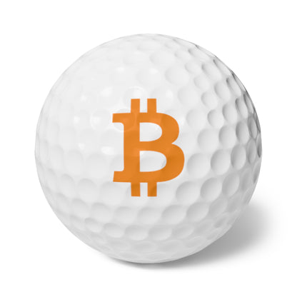 Bitcoin Golf Balls 6pcs Set