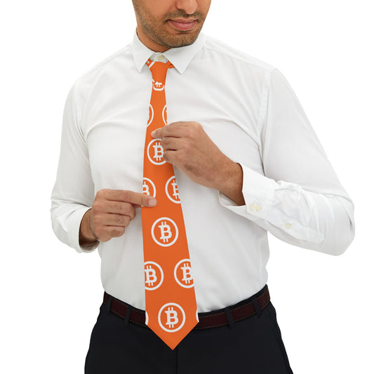 Necktie - Bitcoin Logo