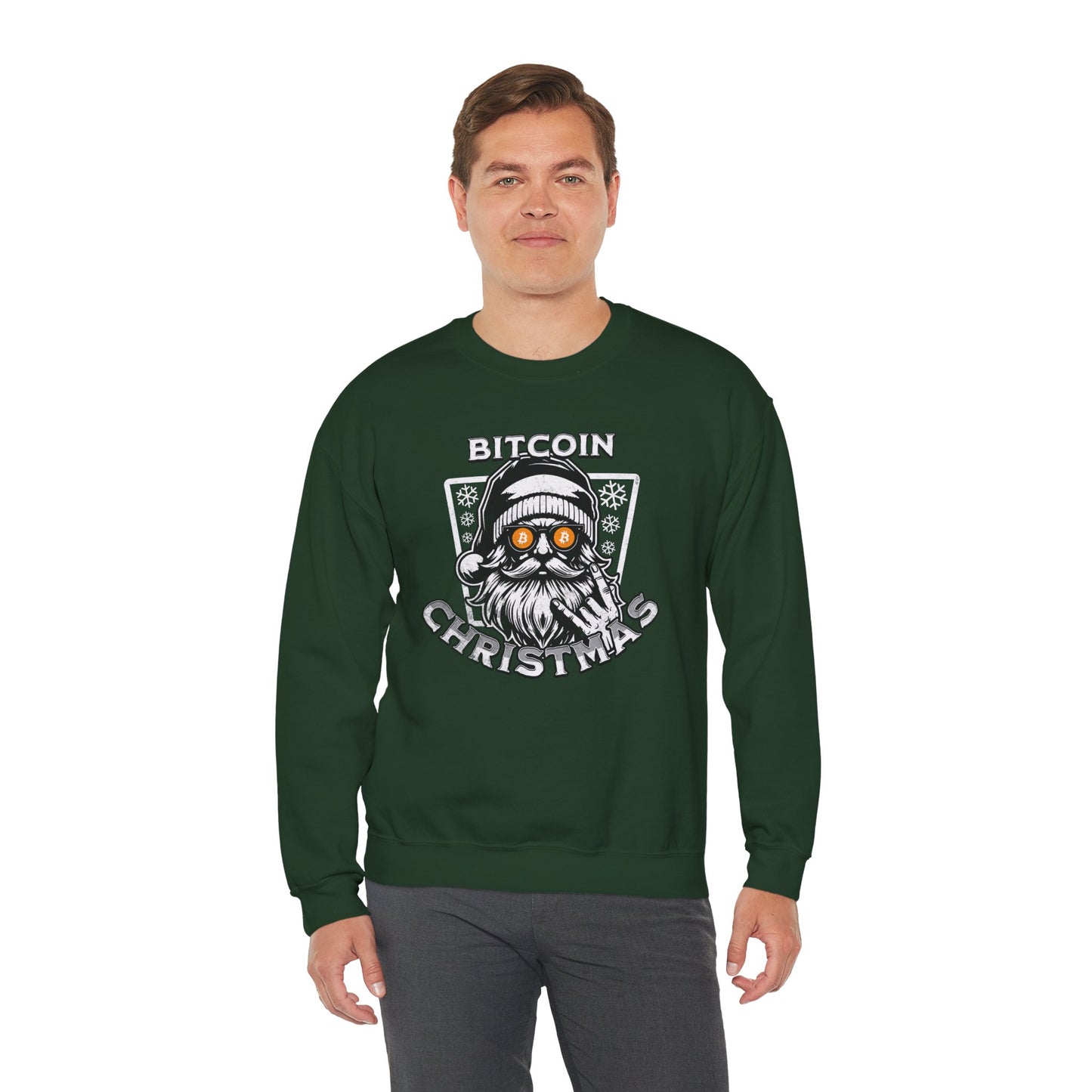 Bitcoin Christmas Sweatshirt