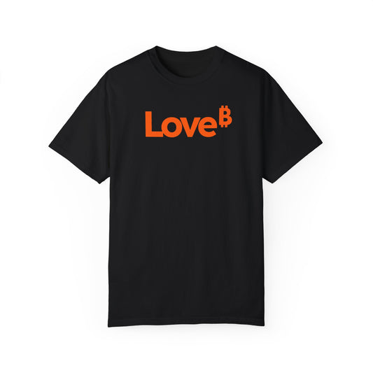 LOVE Bitcoin Orange Tee