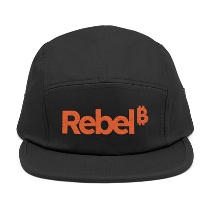 Rebel Bitcoin Cap Orange