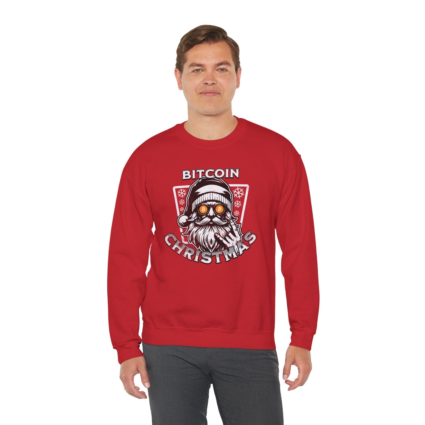 Bitcoin Christmas Sweatshirt