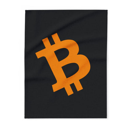 Bitcoin Fleece Blanket