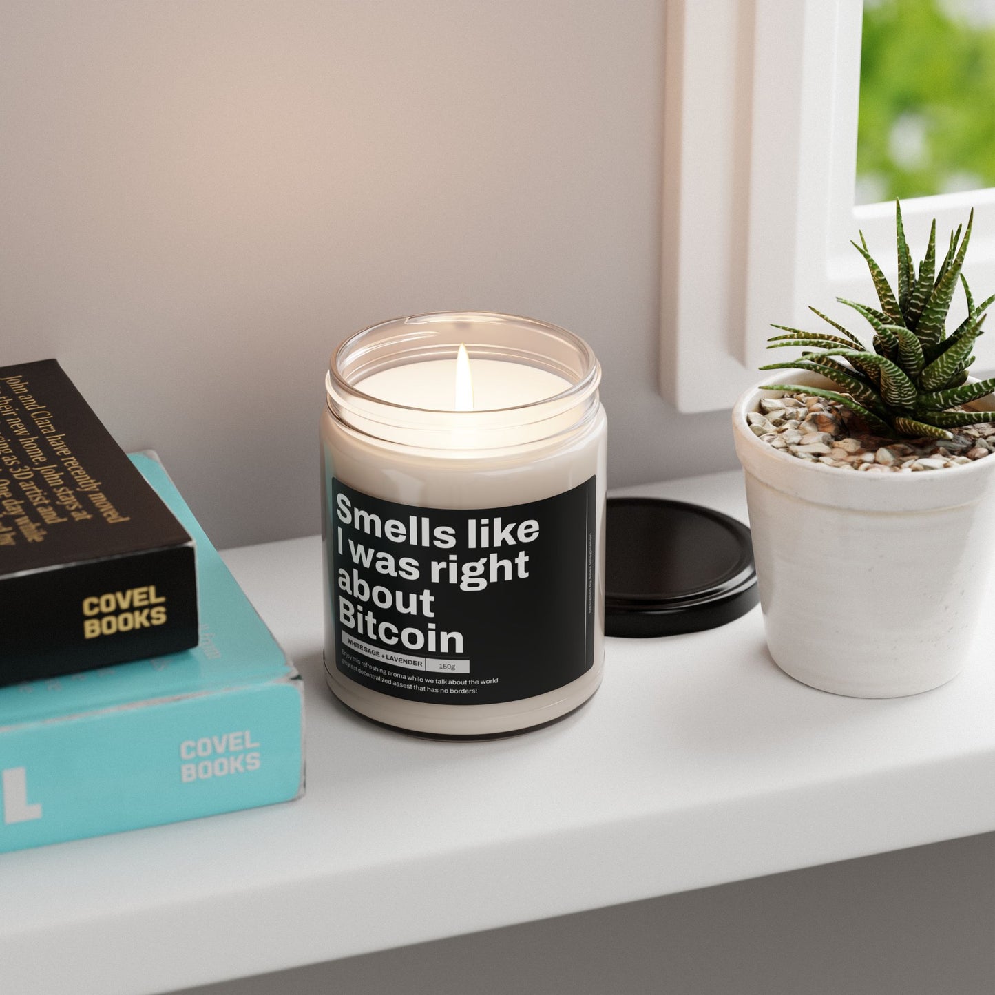 "Smells Like I Was Right About Bitcoin" Candle