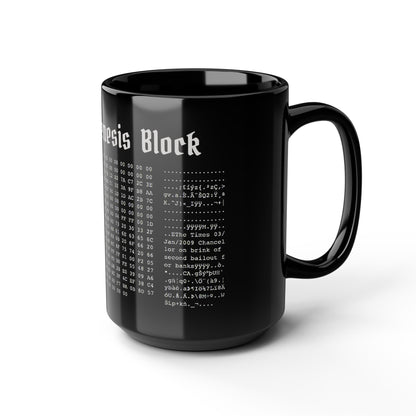 Bitcoin Genesis Block Mug